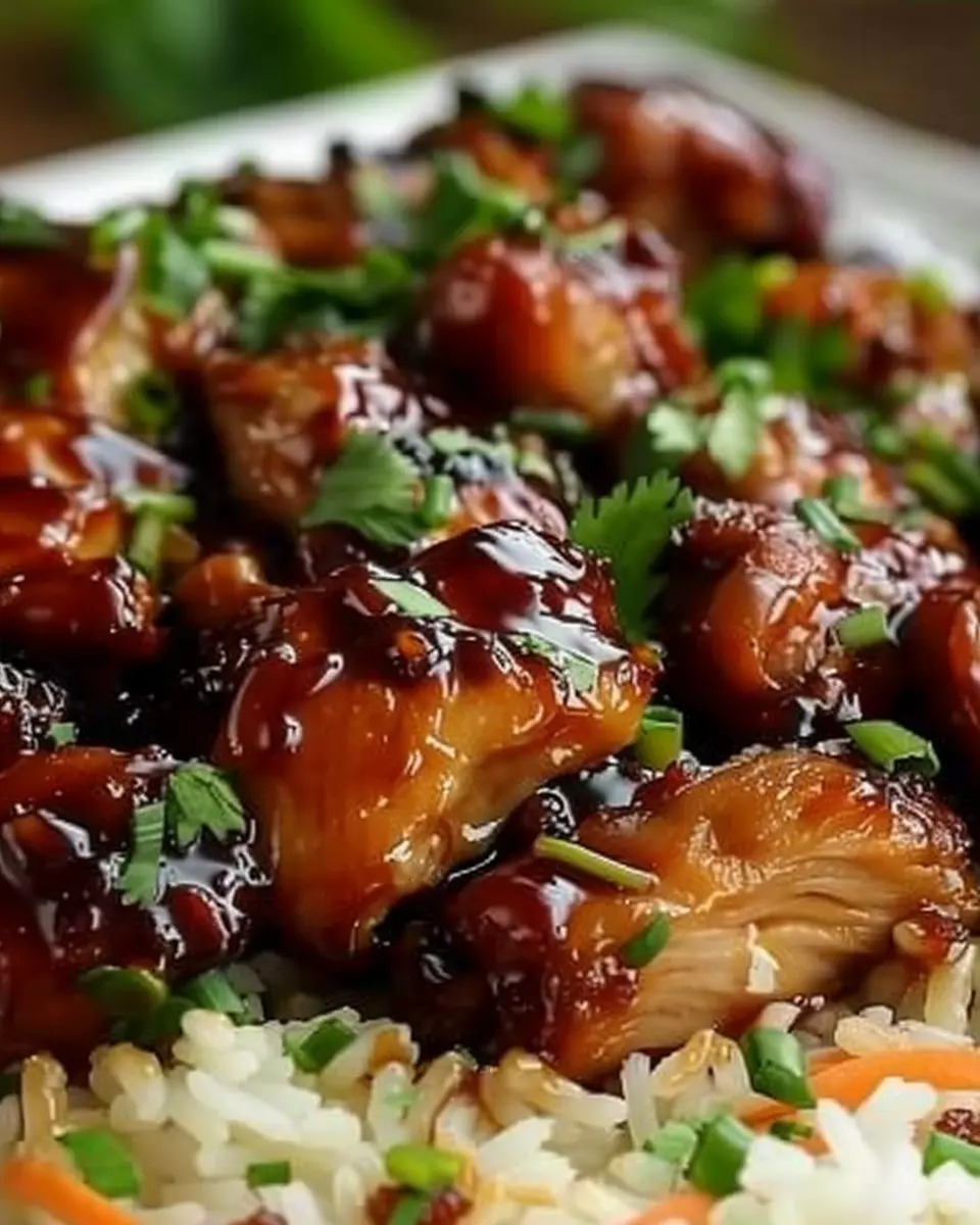 honey bbq chicken rice: Easy Comfort Food for Your Family
