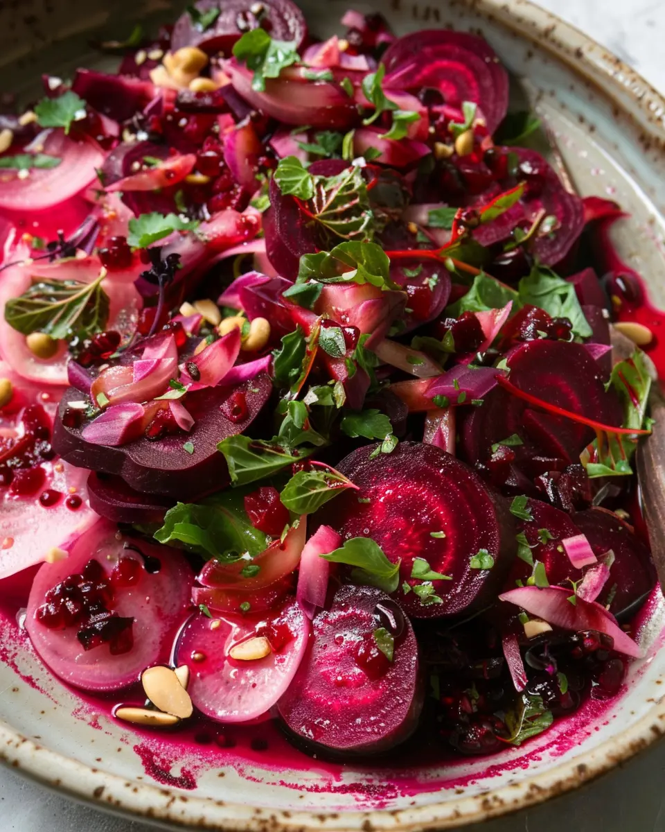 Pickled Beet Salad: A Refreshingly Easy Recipe with Turkey Bacon