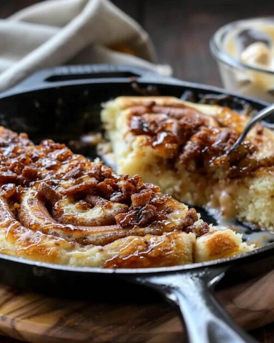 Cinnamon Roll Pancake Skillet: An Indulgent Breakfast Delight
