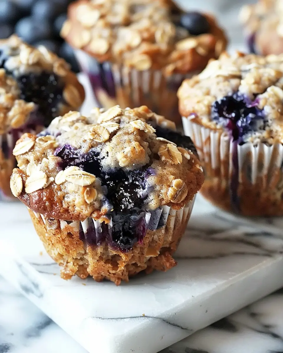 Blueberry Oat Greek Yogurt Muffins: Easy Healthy Indulgence You’ll Love