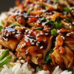 One-Pan Bold Honey BBQ Chicken Rice