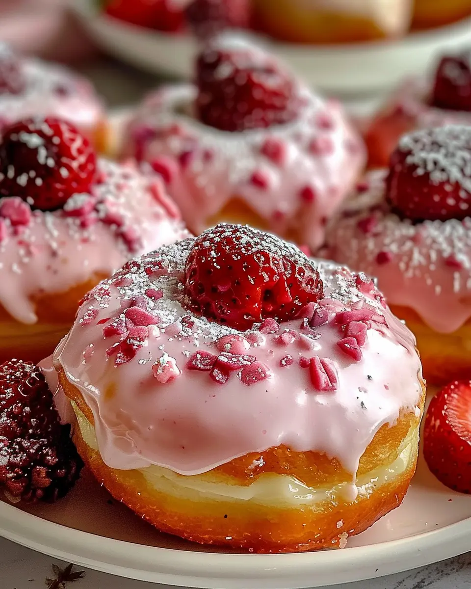 Strawberry Cheesecake Donuts: Easy Recipe for Irresistible Indulgence