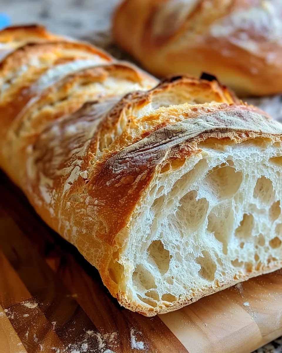 Amazing 4 Ingredient French Bread Ready in Just 90 Minutes