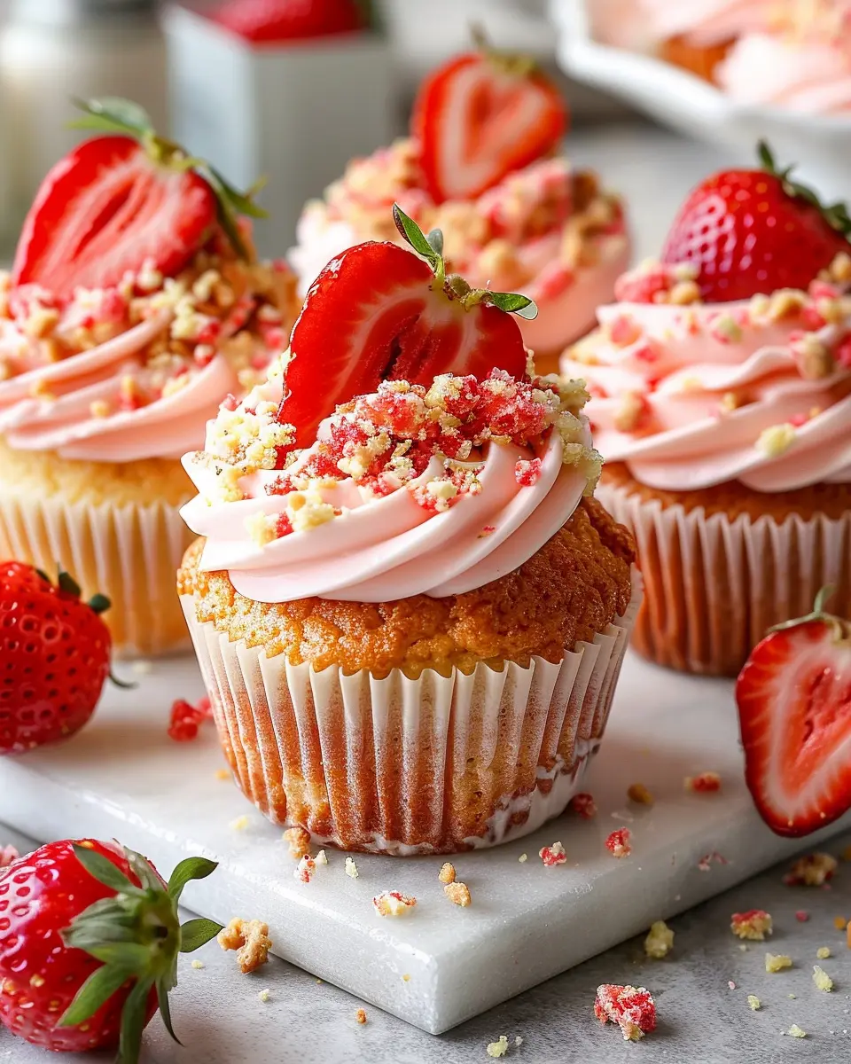Strawberry Crunch Cupcakes Recipe: Easy Indulgence for All Bakers