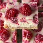 Healthy Raspberry Cheesecake Bars