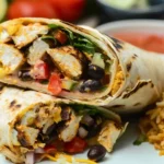 Chipotle Ranch Grilled Chicken Burrito