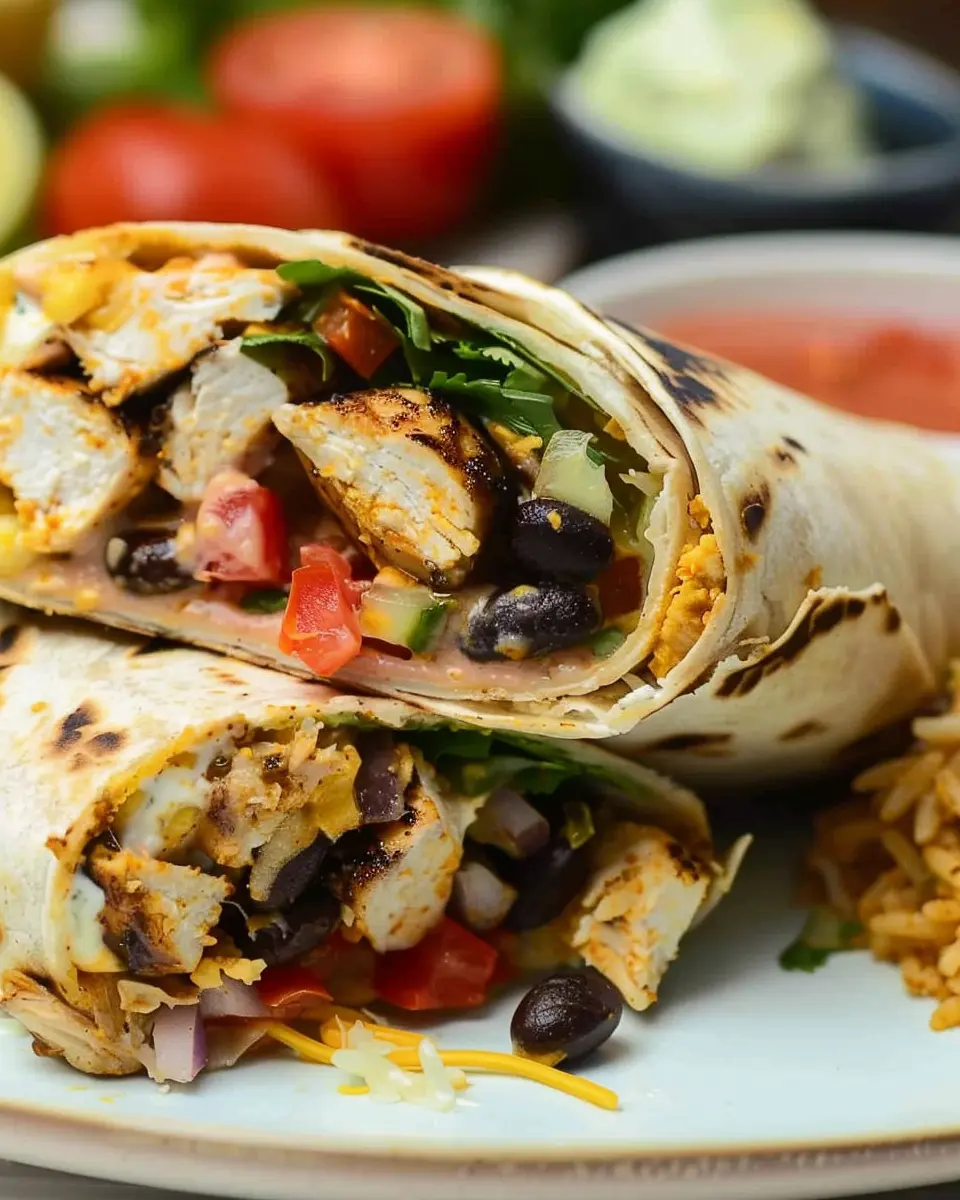 Chipotle Ranch Grilled Chicken Burrito: The Best Homemade Delight