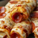 Savory Cheesy Pepperoni Pizza Roll Ups for Quick Snacks