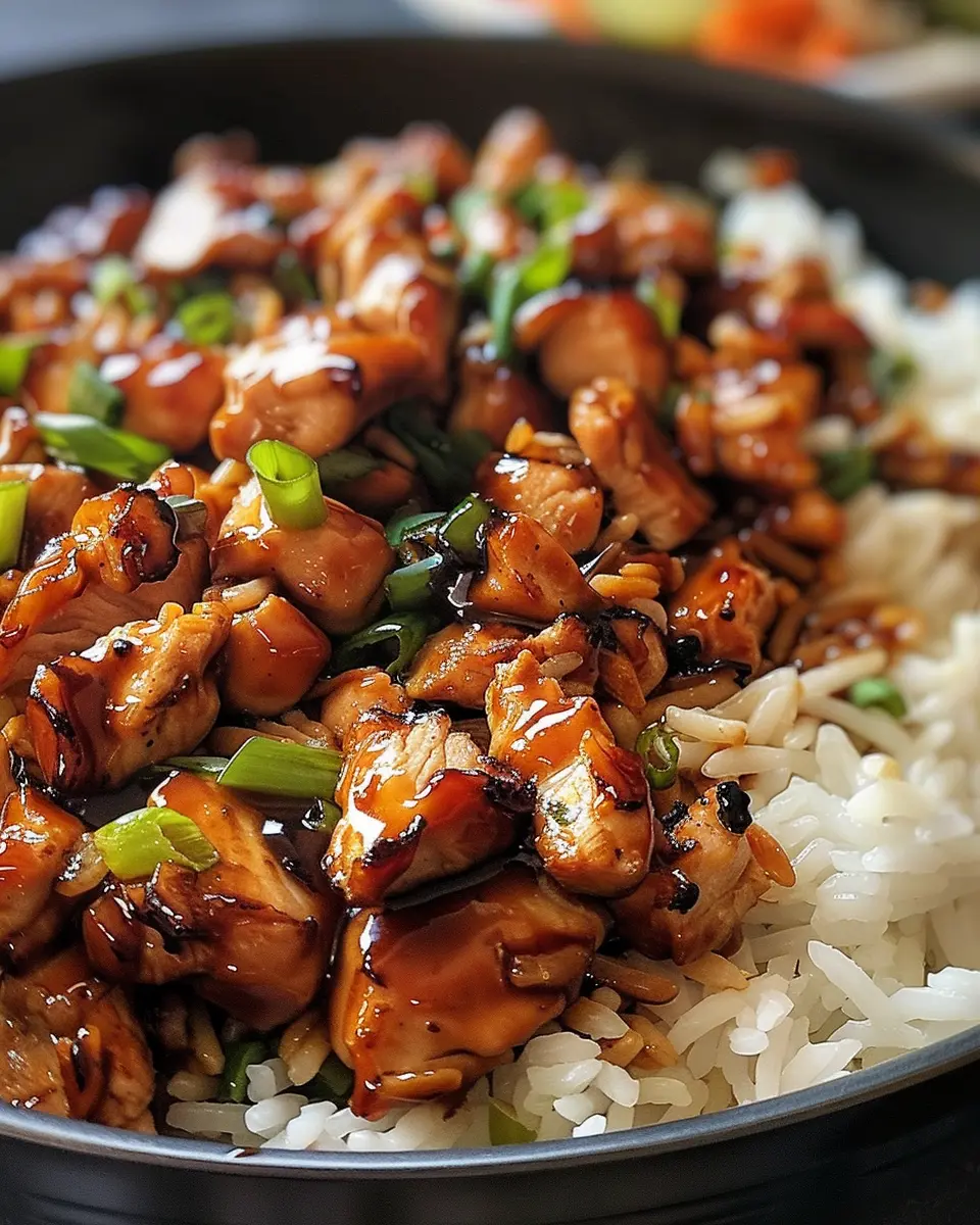 One-Pan Honey BBQ Chicken: Juicy Rice Delight for Dinner