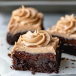 Frosted Coffee Brownies