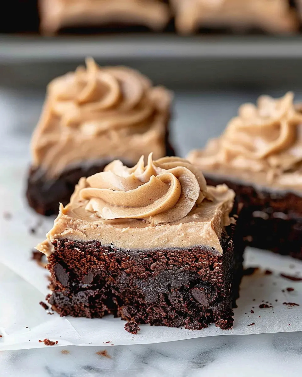 Frosted Coffee Brownies: The Indulgent Treat You Can’t Resist