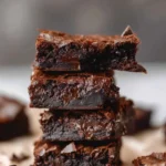 The Best Small Batch Brownies (Ultra Fudgy + Chewy)