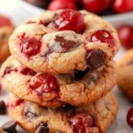 Maraschino Cherry Chocolate Chip Cookies