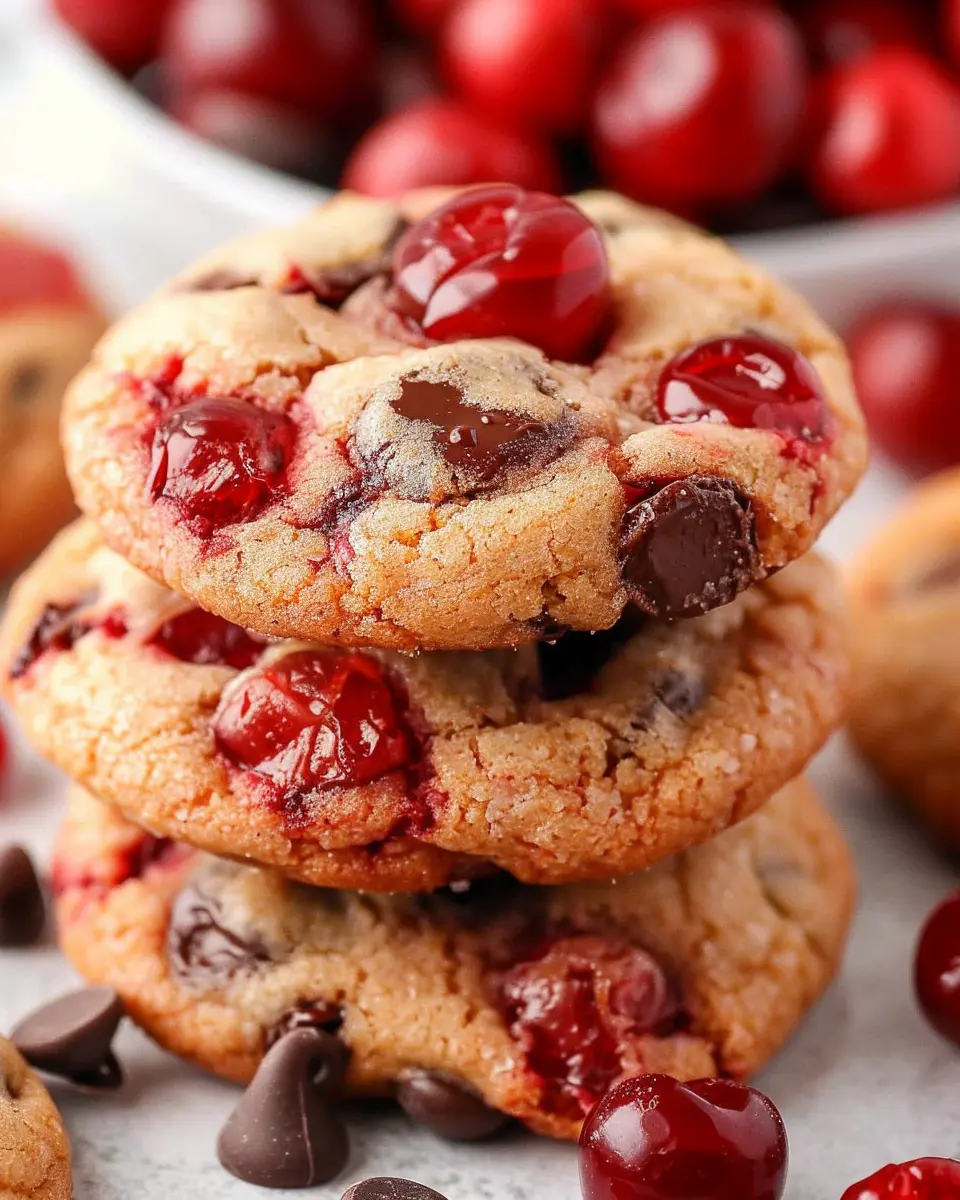 Maraschino Cherry Chocolate Chip Cookies: The Best Indulgent Treat