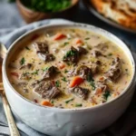 Irresistibly Creamy Philly Cheese Steak Soup You’ll Love