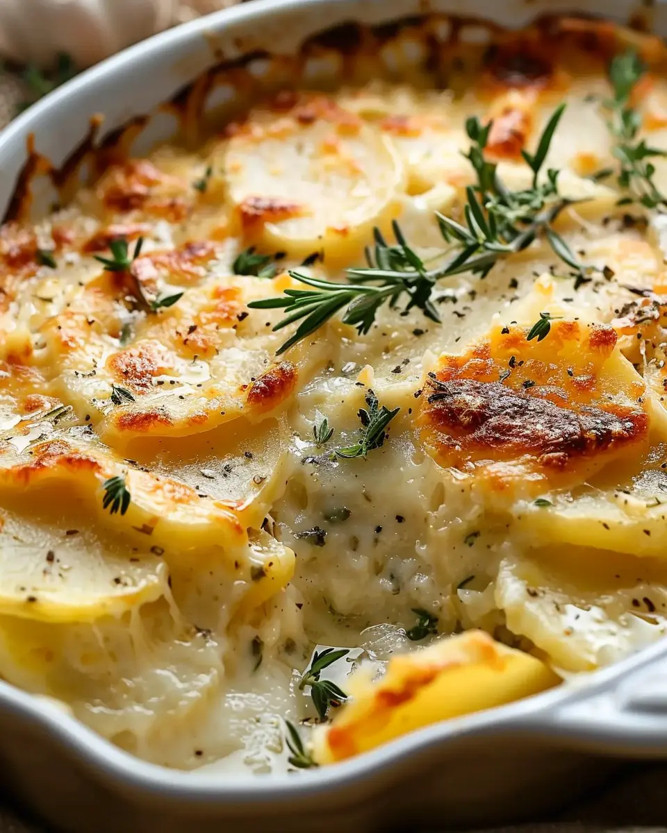 Cheesy Herb and Potato Casserole: The Best Winter Comfort Meal
