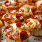Easy Pizza Cupcakes Recipe
