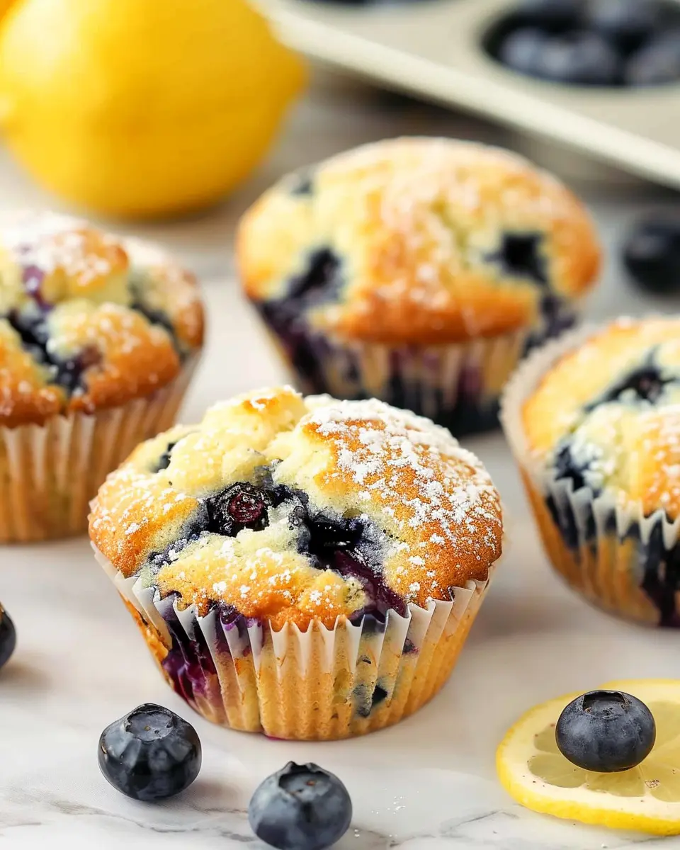 Lemon Blueberry Muffins: Easy &amp; Delicious for Home Bakers