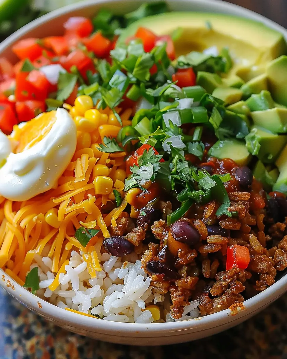 Master the Flavor: Perfect Your Indulgent Turkey Bacon Taco Rice Bowl