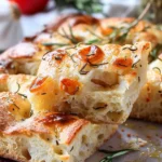 Easy Focaccia Bread (No Knead, One Bowl)