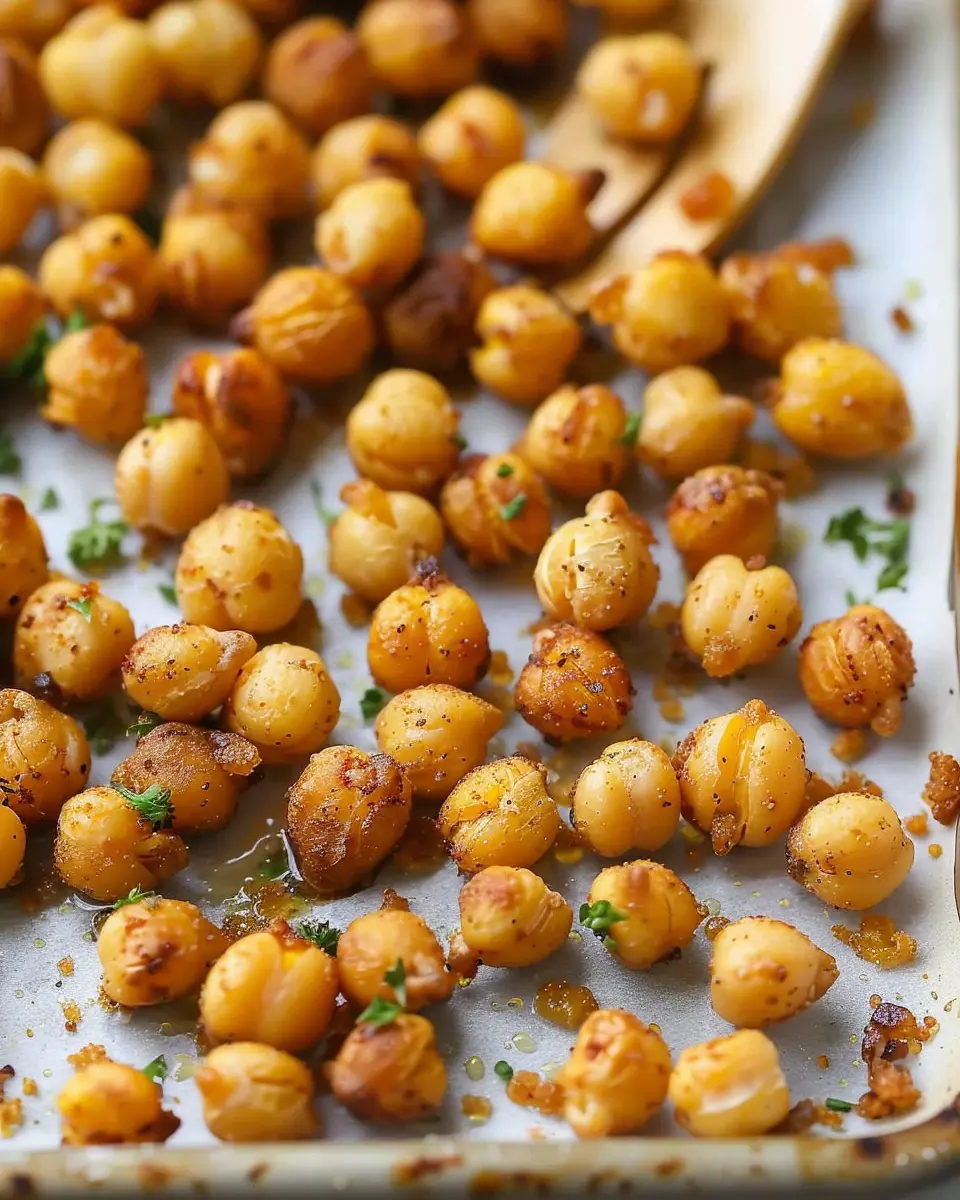 Best Crispy Oven Roasted Chickpeas – Easy Recipe for Crunchy Snacking