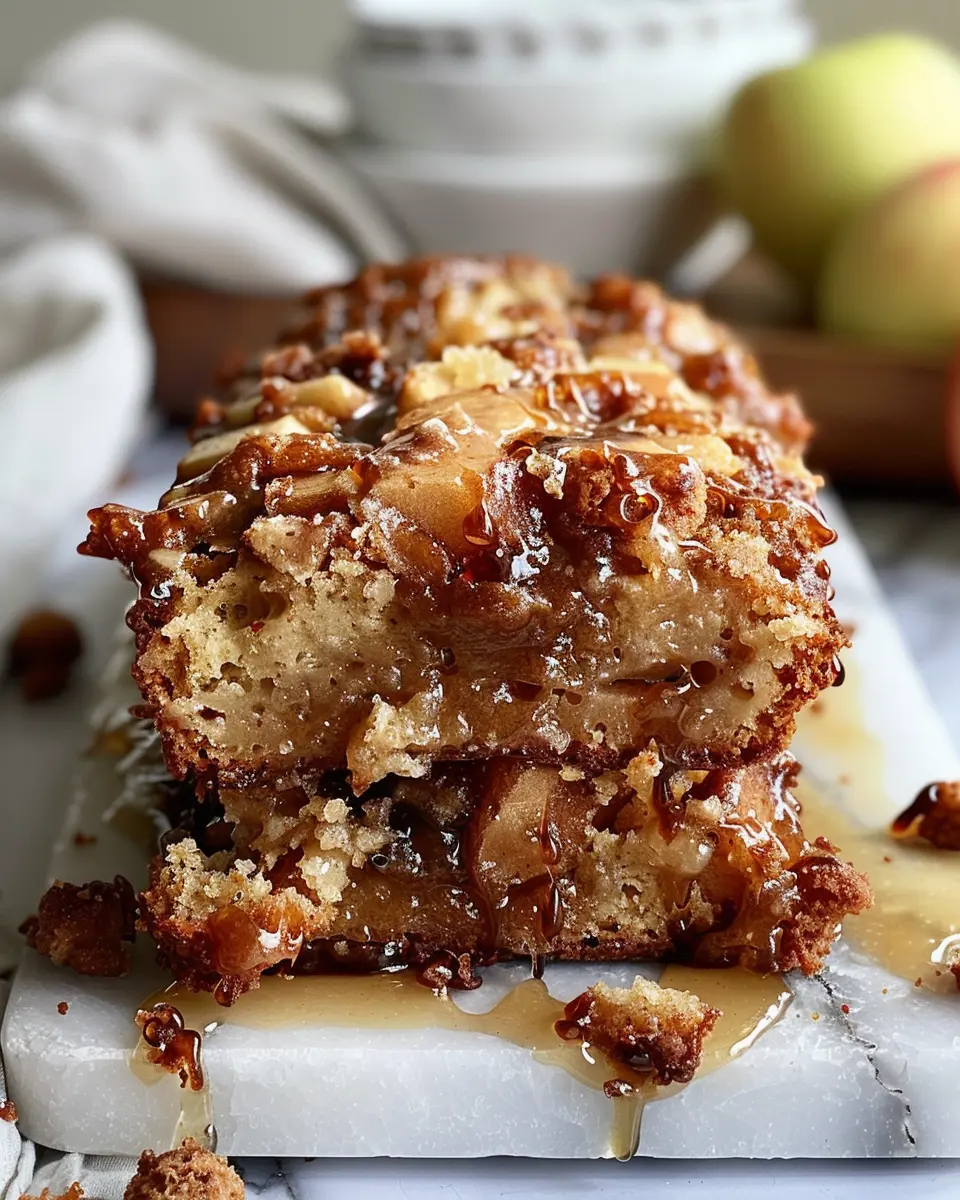 Brown Butter Apple Fritter Loaf: A Juicy Twist on a Classic Delight
