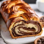 Spectacular Nutella Swirl Easter Bread