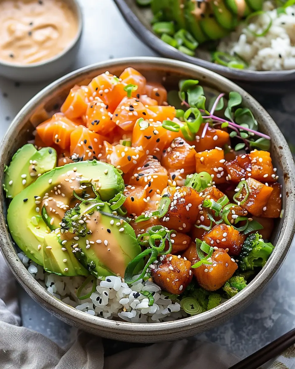 Bang Bang Salmon Bites Bowls: The Best Easy Weeknight Treat