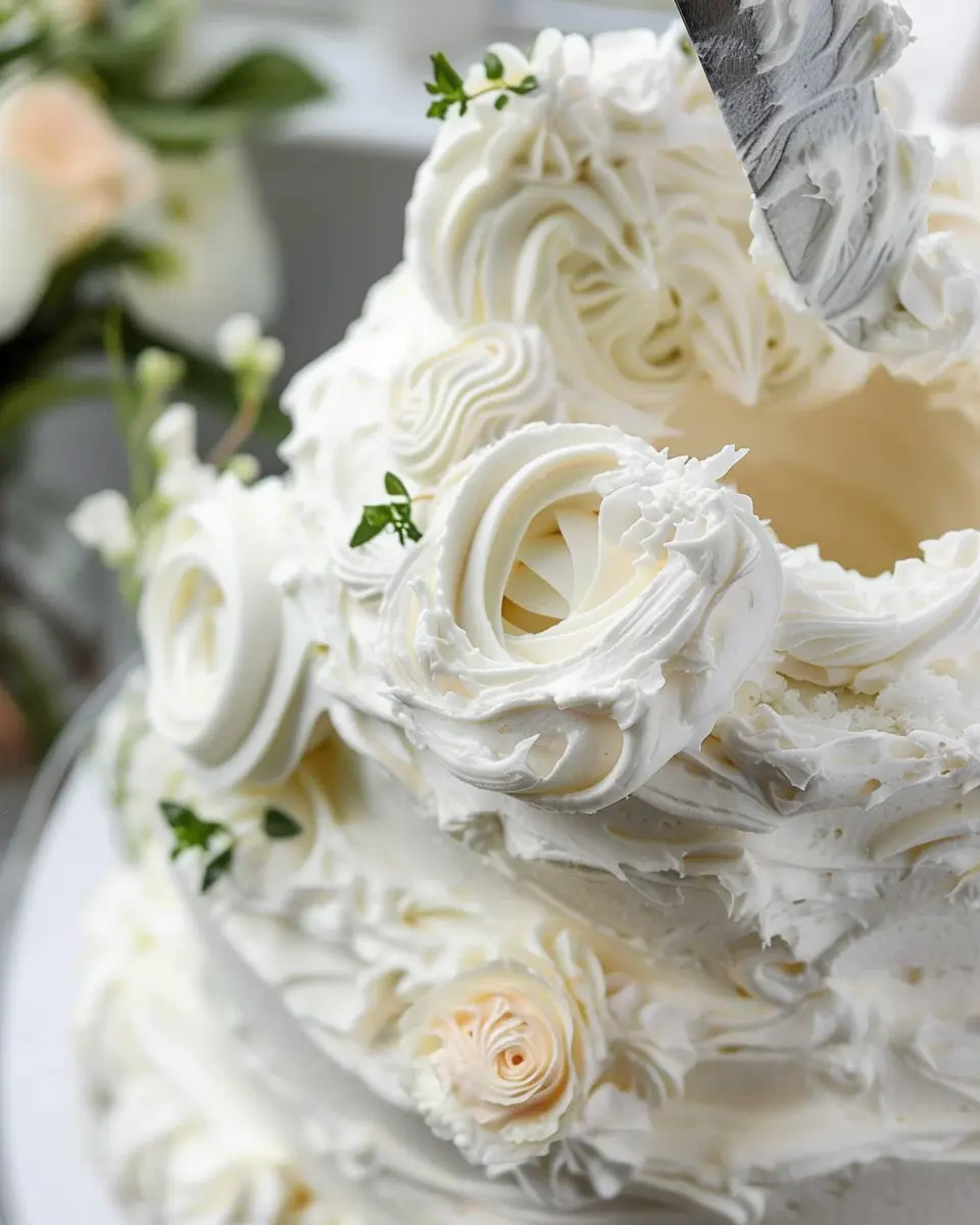 Wedding Cake Buttercream Frosting: The Best for Cupcakes Too