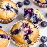 Vegan Blueberry Muffins