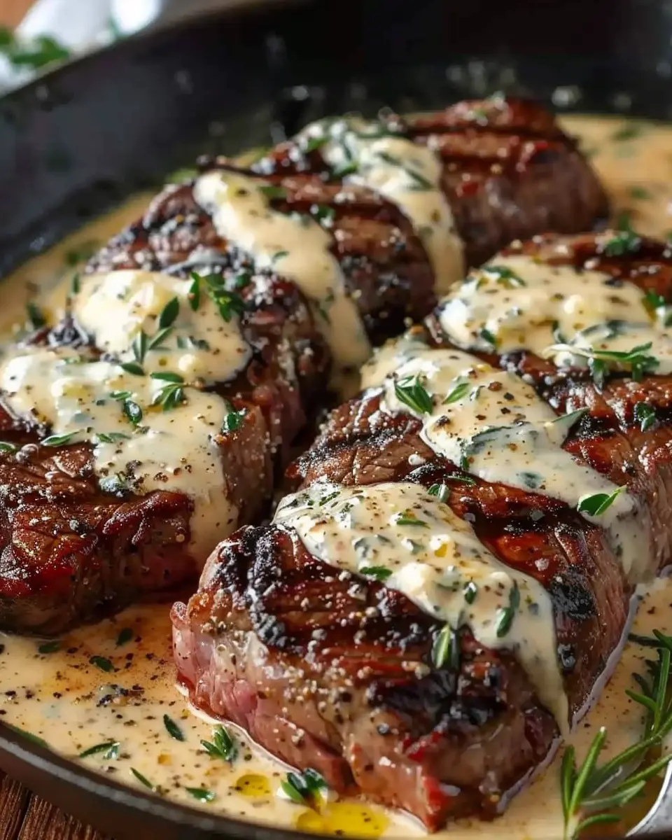 Garlic Butter Steak With Parmesan Cream Sauce: Easy Indulgence at Home