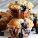 Blueberry Oat Greek Yogurt Muffins: Easy, Healthy Indulgence