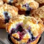 Blueberry Cream Cheese Muffins recipe