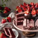 Strawberry Chocolate Cake