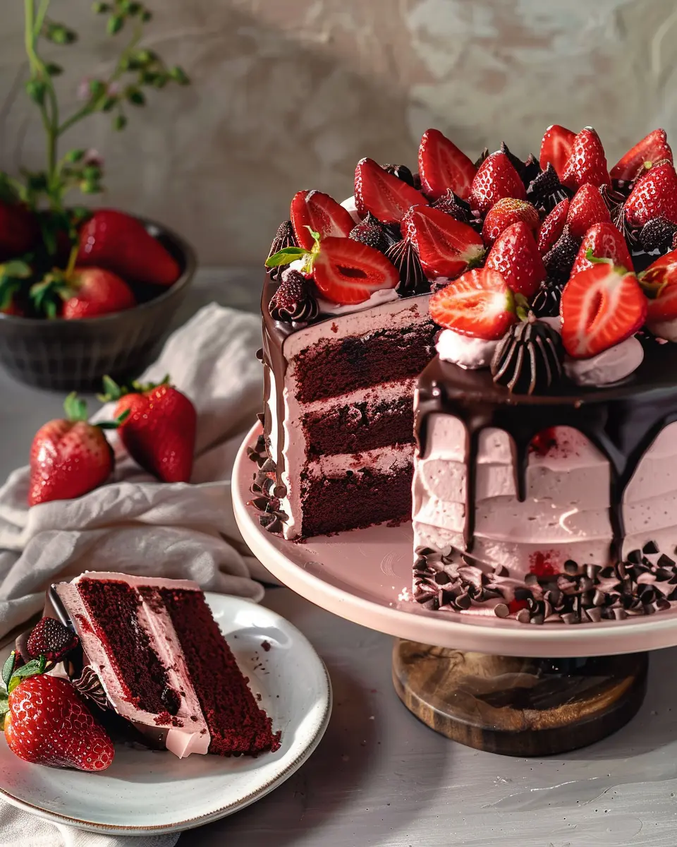 Strawberry Chocolate Cake: The Best Indulgent Treat at Home