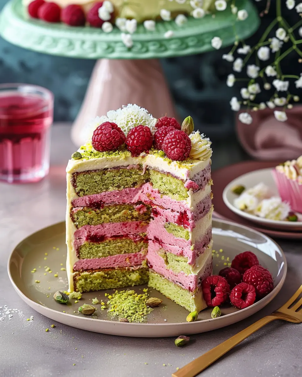 Raspberry Pistachio Cake: A Delightful Treat You’ll Love