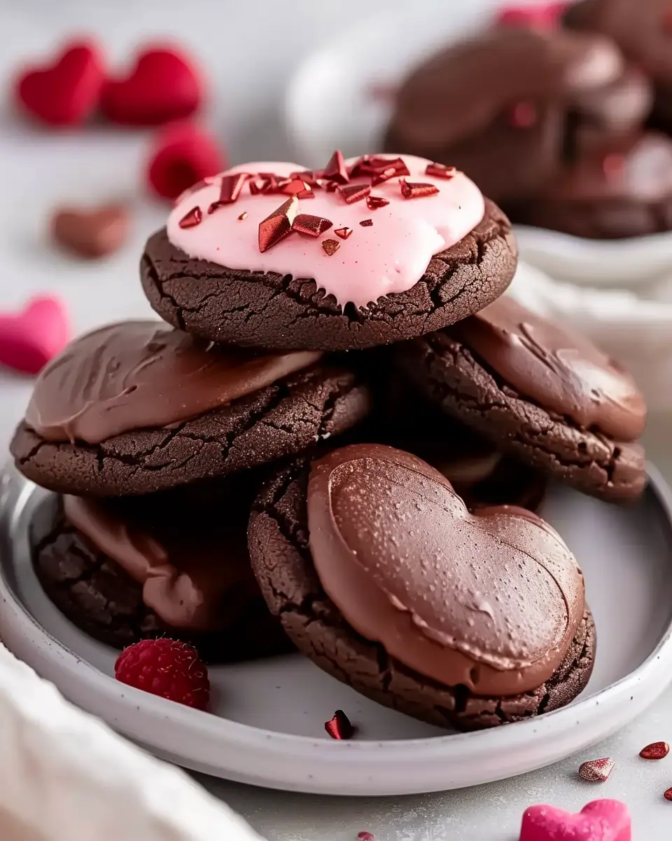 Valentine Ganache Cookies: Indulgent Treats for Your Sweetheart
