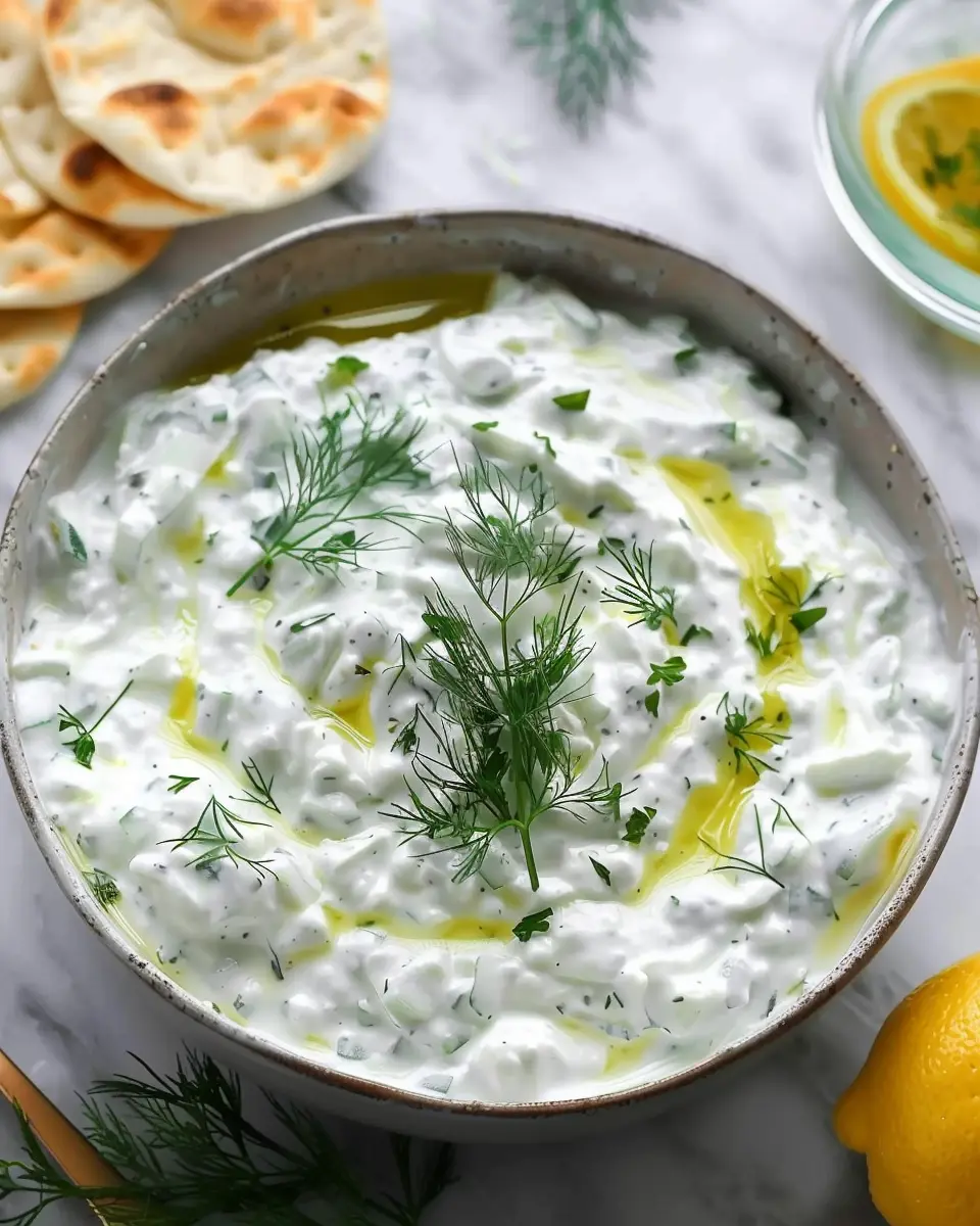 Easy Healthy Tzatziki Sauce: A Refreshing 10-Minute Delight