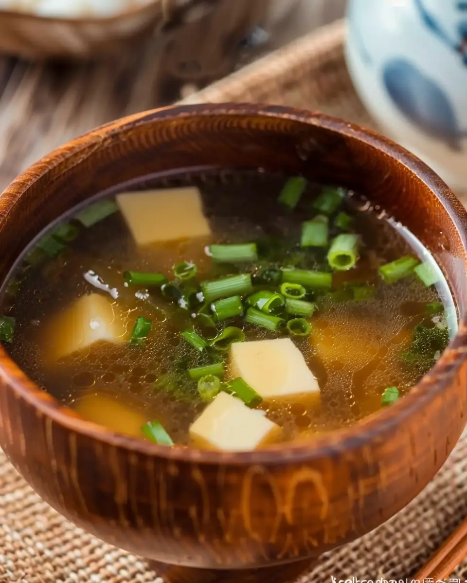 Easy Miso Soup: A Healthy Gluten-Free Comfort Bowl Recipe