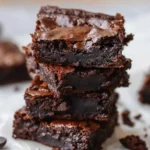 The Best Small Batch Brownies (Ultra Fudgy + Chewy)