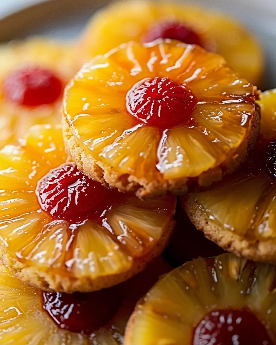 Pineapple Upside-Down Cookies: Deliciously Fun Take on Dessert