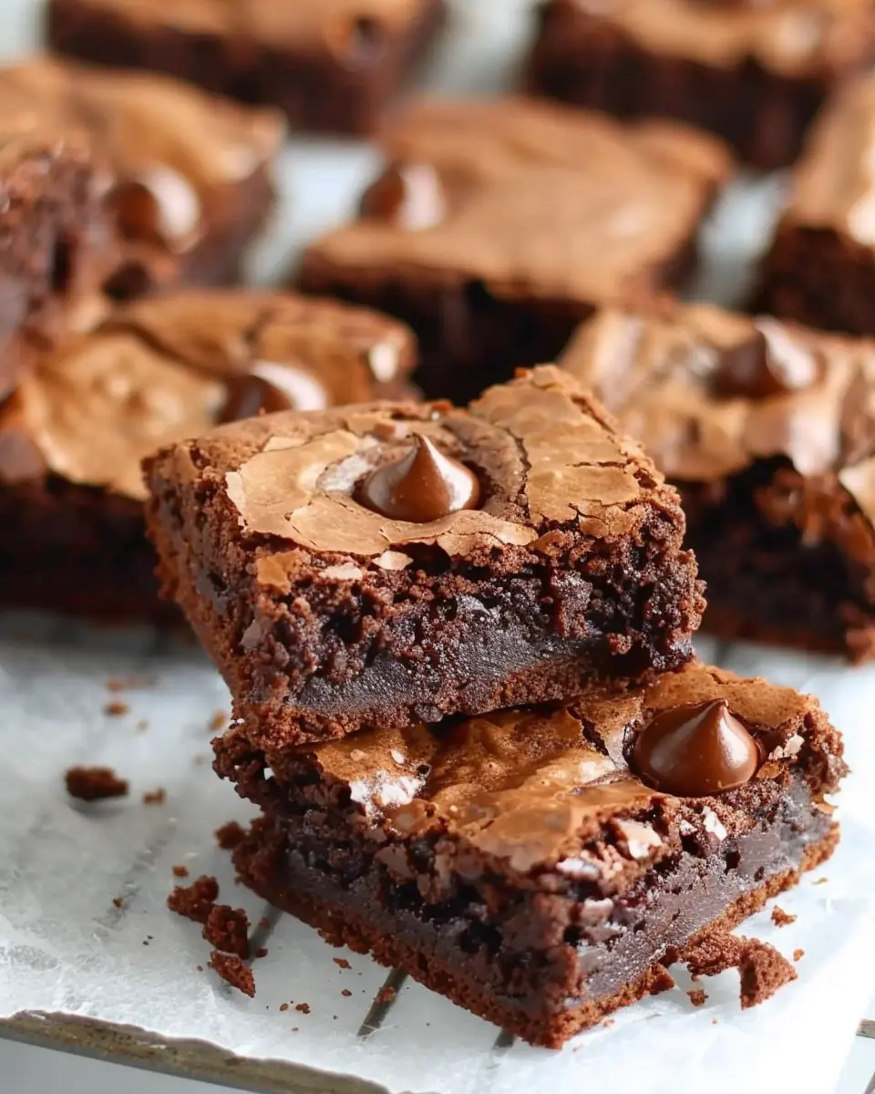 The best brownies – fudgy and cakey