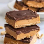 No Bake Chocolate Peanut Butter Bars