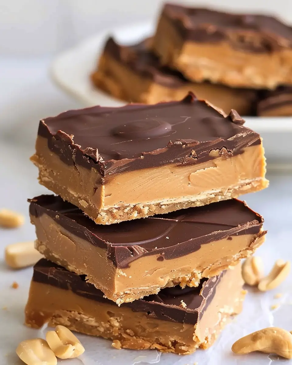 No Bake Chocolate Peanut Butter Bars: Easy Indulgence for Everyone