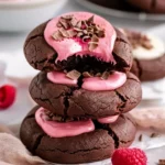 Valentine Ganache Cookies