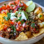 Loaded Potato Taco Bowl