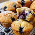 Homemade Blueberry Muffins