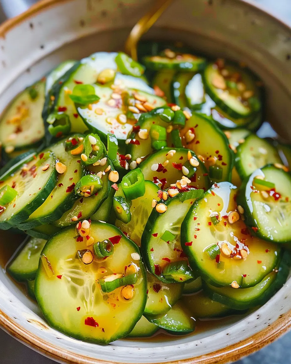 Easy Asian Cucumber Salad: Refreshing Crunch for Your Meal