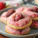 Strawberry Kiss Cookies