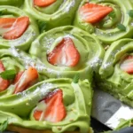 Strawberry Matcha Latte Rolls